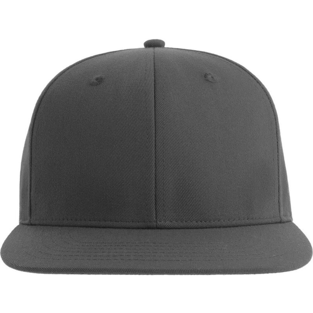 Atlantis Unisex Adult James 6 Panel Recycled Polyester  Cap / Dark Grey